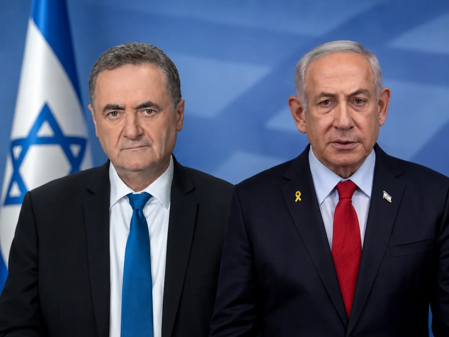 בנימין נתניהו וישראל כ"ץ