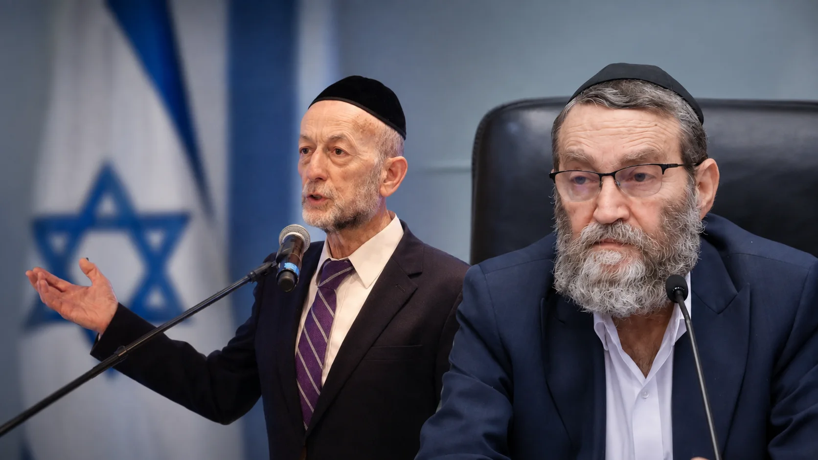 משה גפני ואורי מקלב