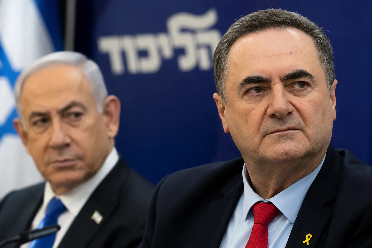 בנימין נתניהו וישראל כ"ץ