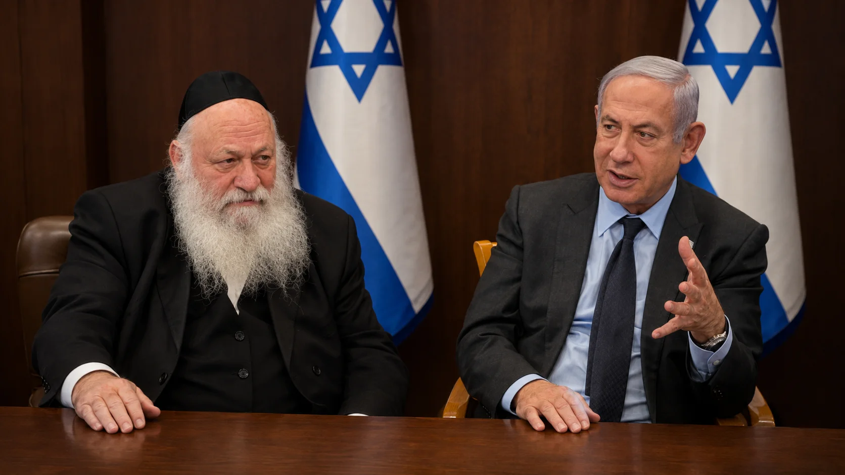 רה"מ נתניהו וחה"כ גולדקנופף בכנסת