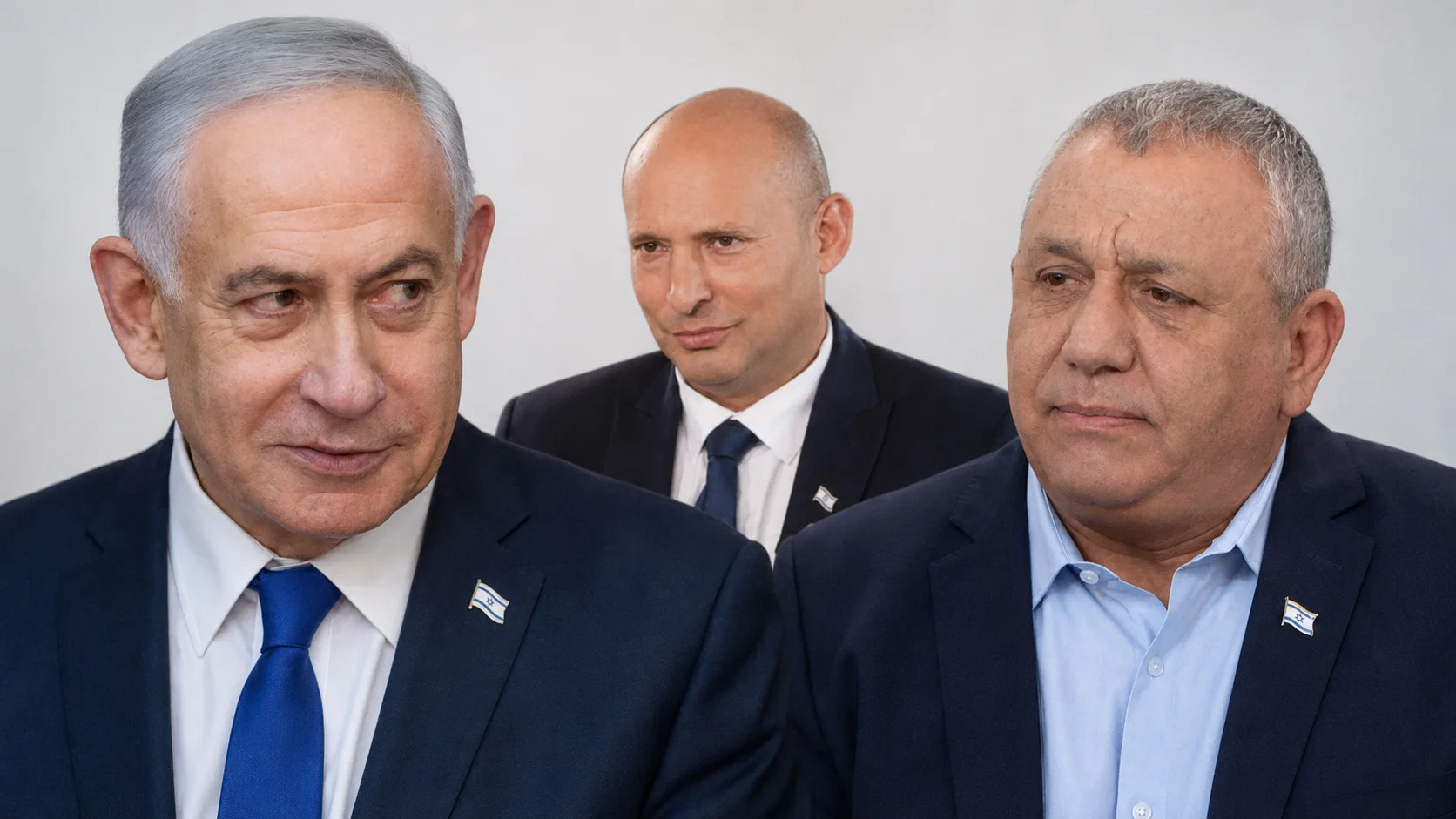 נתניהו ואיזנקוט בשוויון, בנט נחלש בסקר
