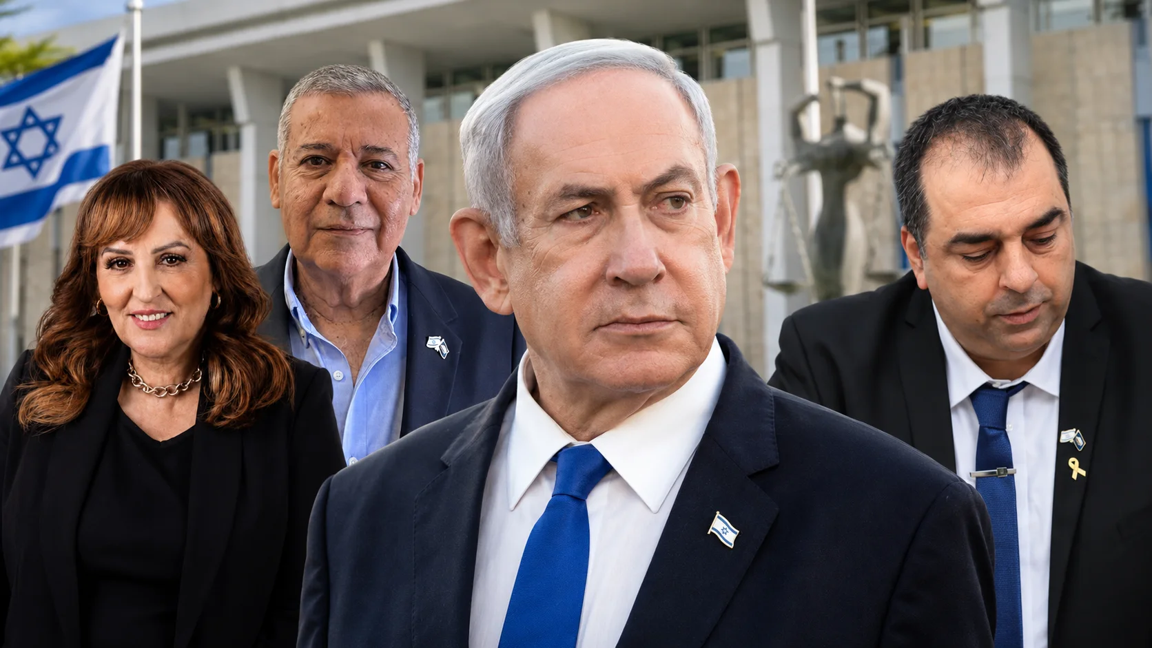בנימין נתניהו ובכירי הליכוד על רקע בית המשפט