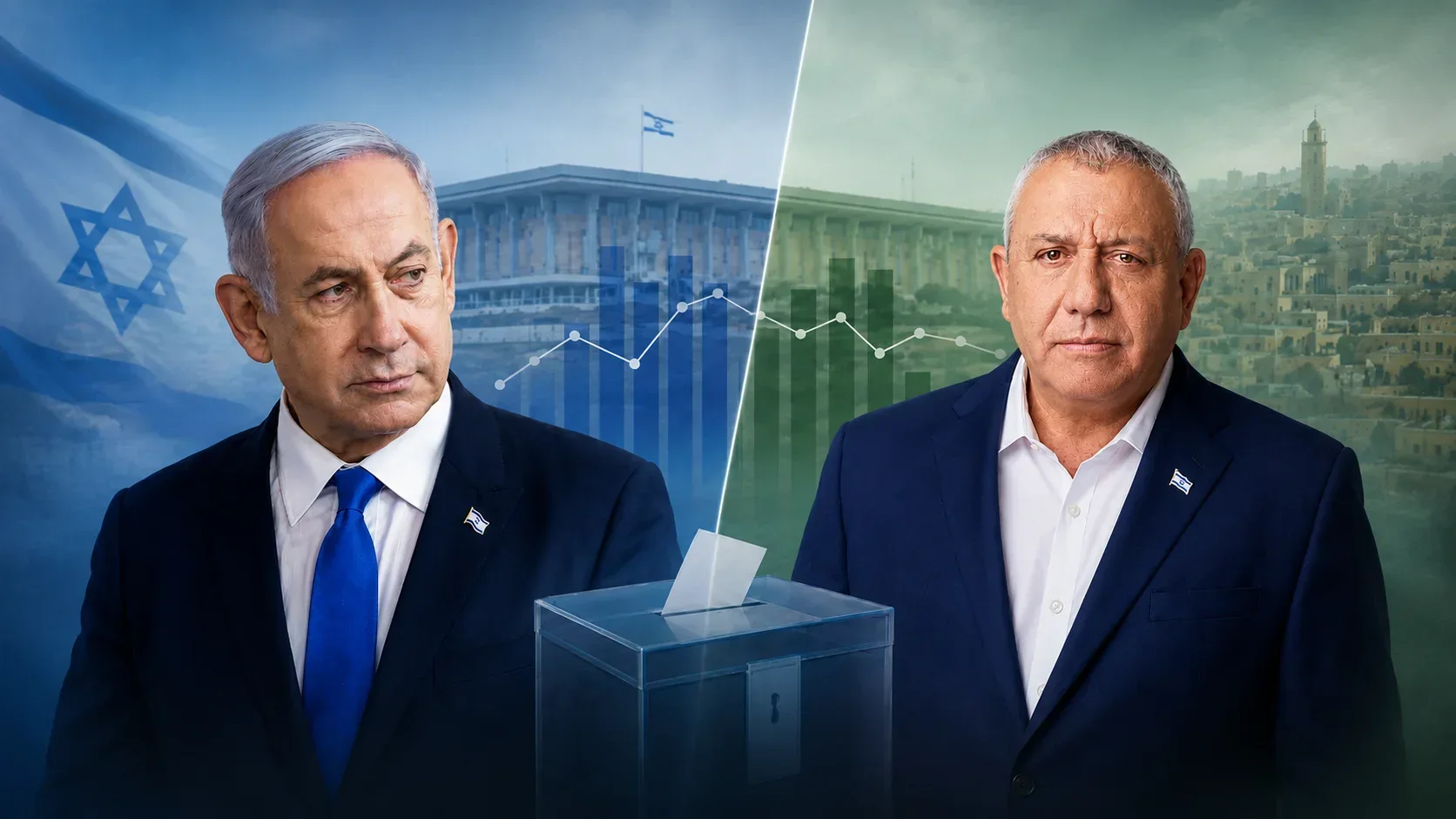 גדי איזנקוט // בנימין נתניהו