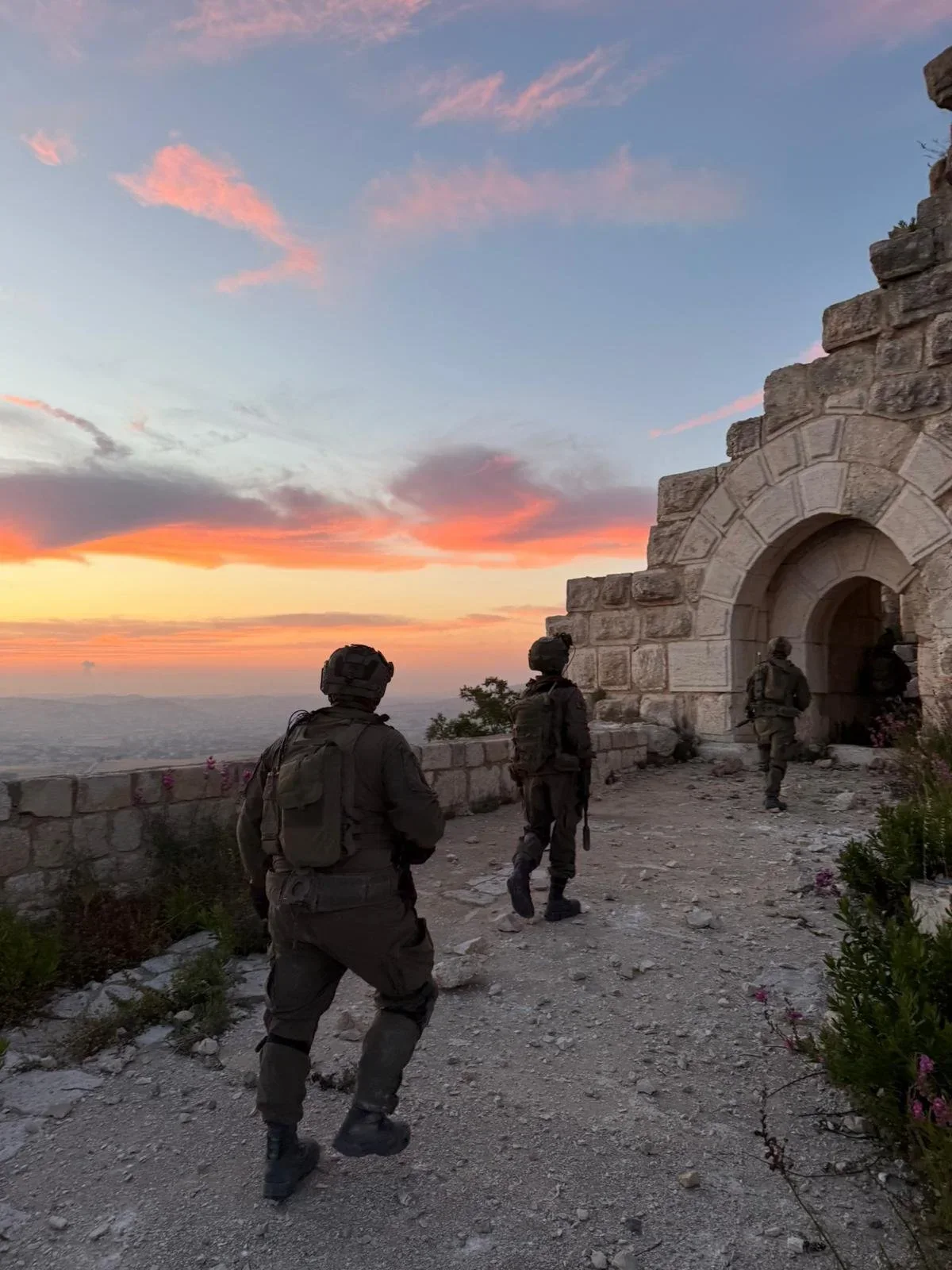 כוחות צה"ל באזור רכס הבופור