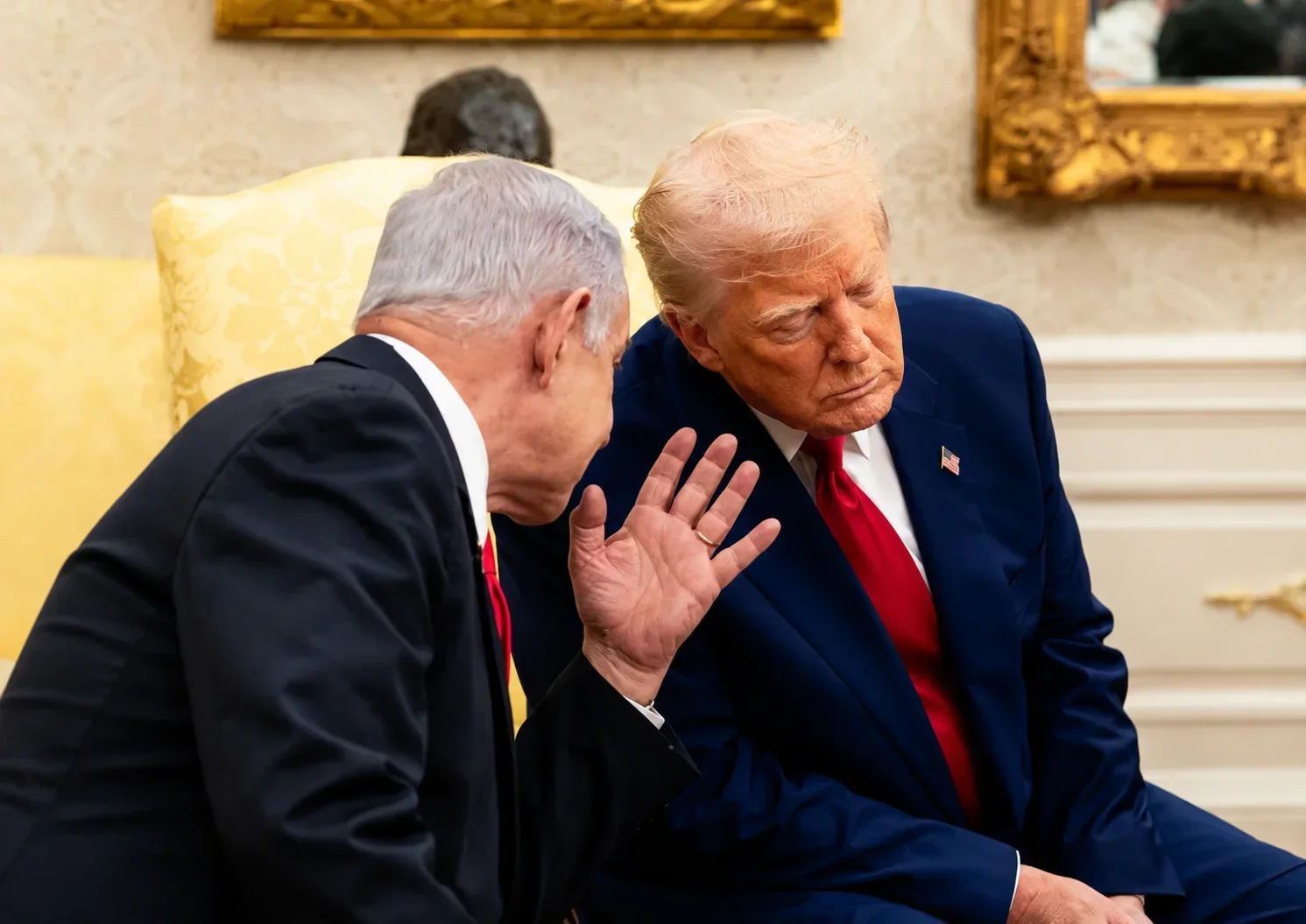 ראש הממשלה נתניהו והנשיא טראמפ בבית הלבן